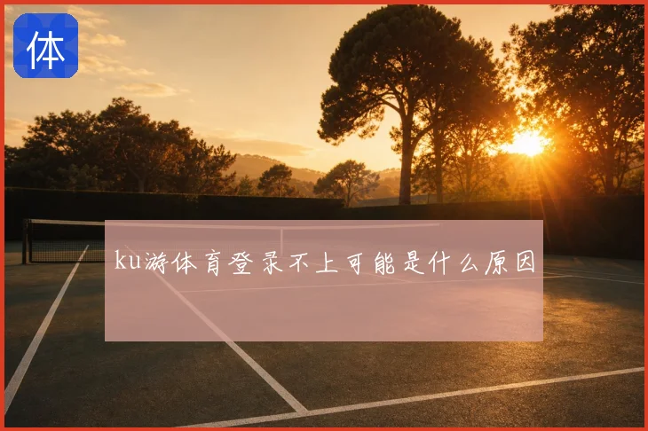 ku游体育登录不上可能是什么原因